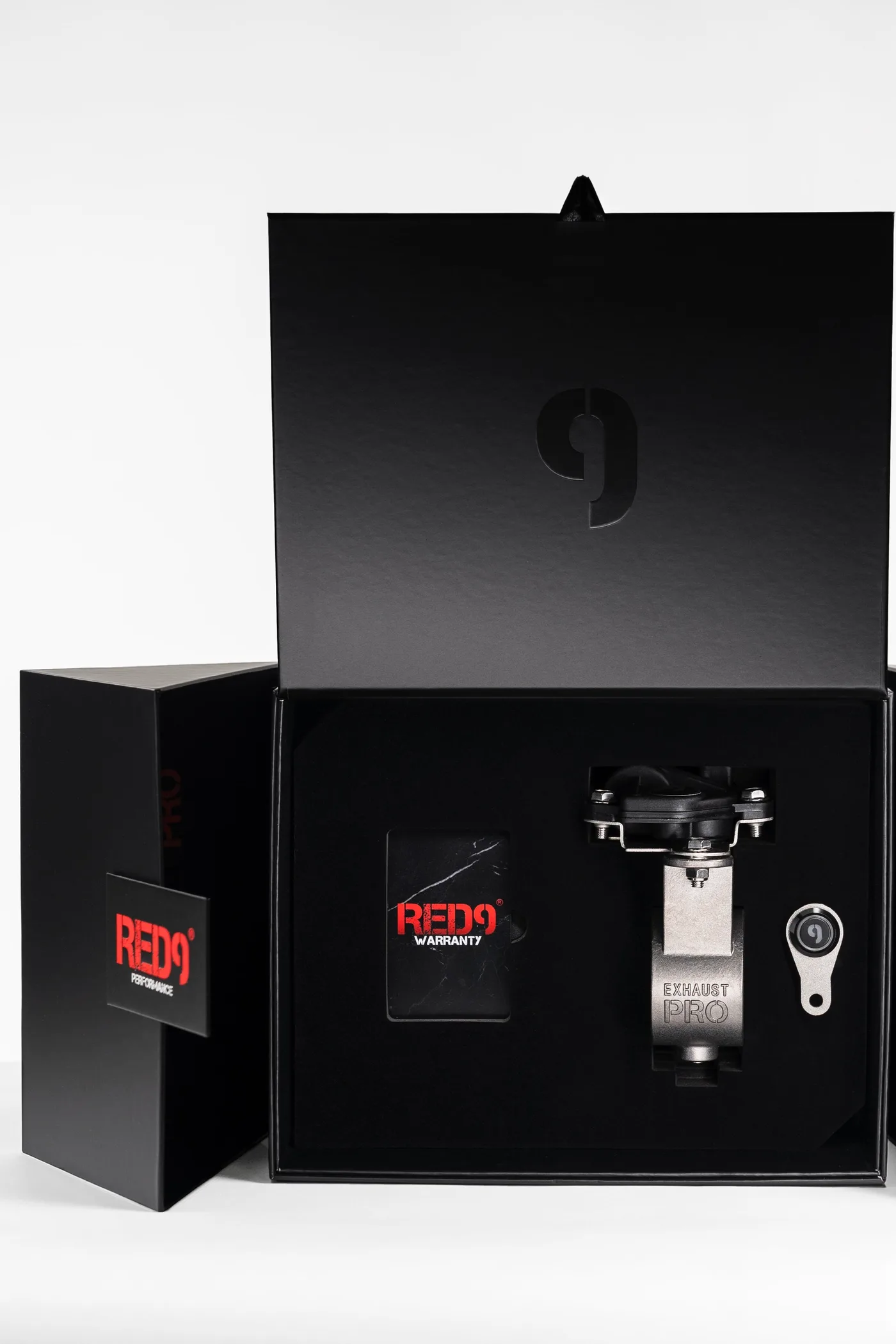 RED9 Performance klepset in premium verpakking met afstandsbediening